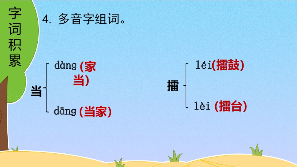 五年级语文下册 第二单元 复习课件PPT6