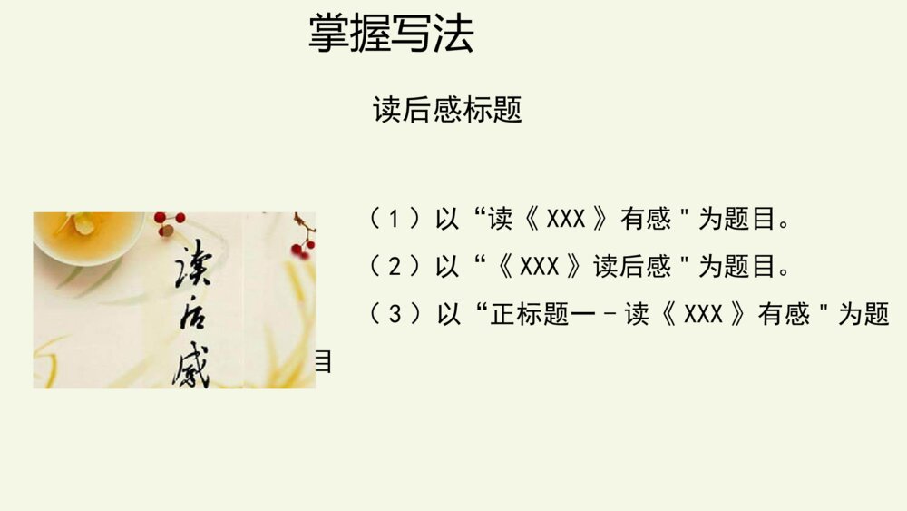 五年级语文下册 第二单元习作:写读后感PPT课件10