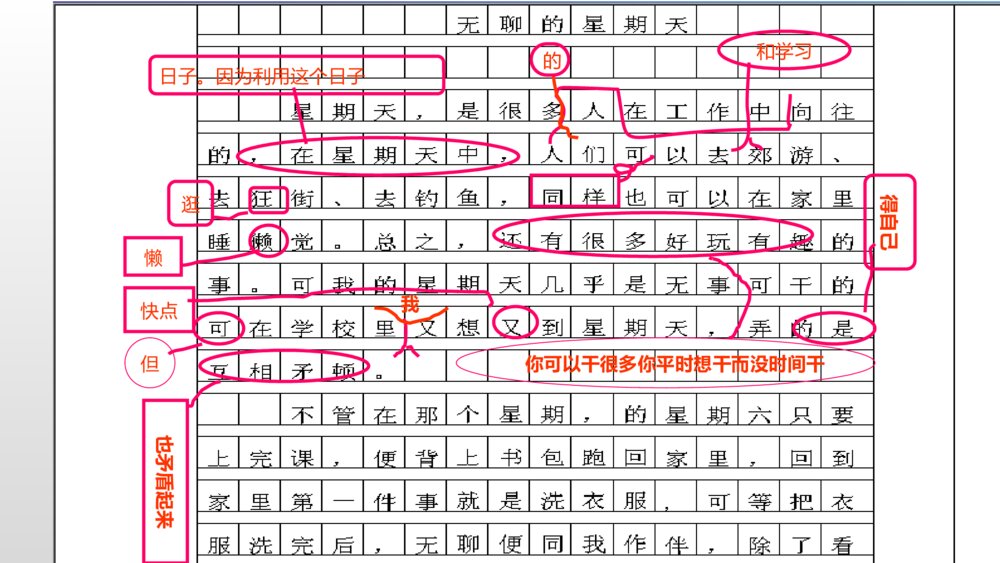 五年级语文下册 词句段运用:修改习作的常用方法PPT课件10