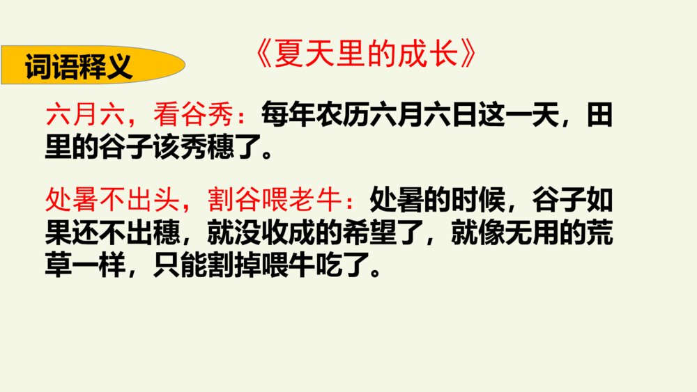 六年级语文上册 第五单元 复习与测试课件PPT8
