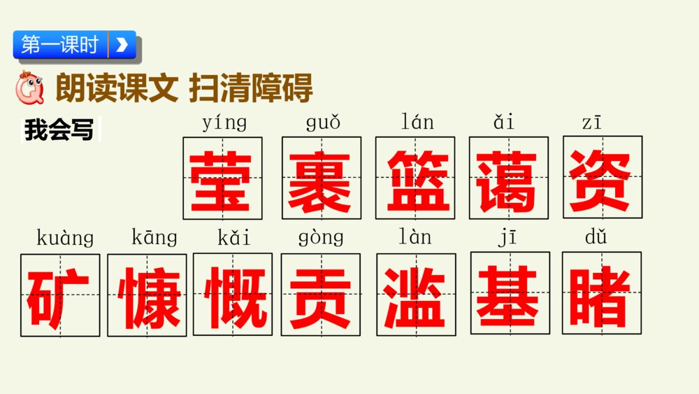 小学六年级语文上册 第六单元 只有一个地球 PPT课件3