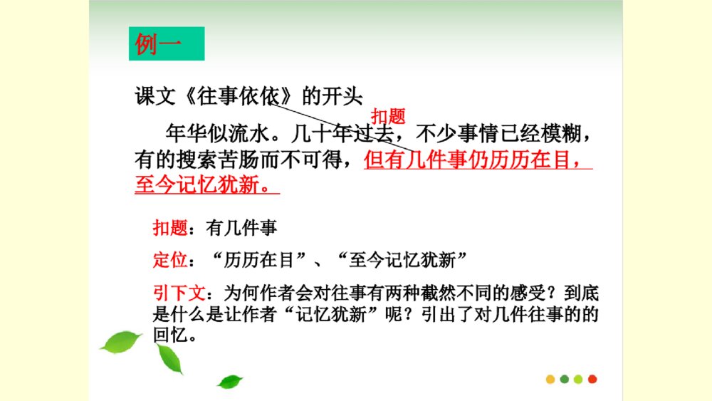 语文六年级下册 如何写好作文的开头 PPT课件4
