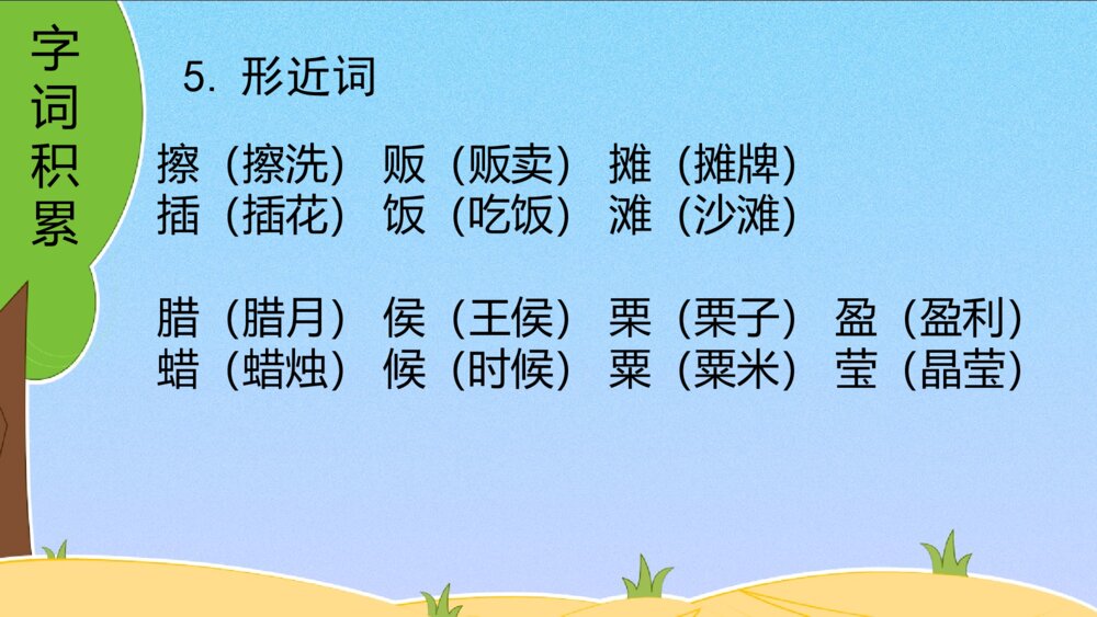 六年级语文下册 第一单元 复习课件PPT10