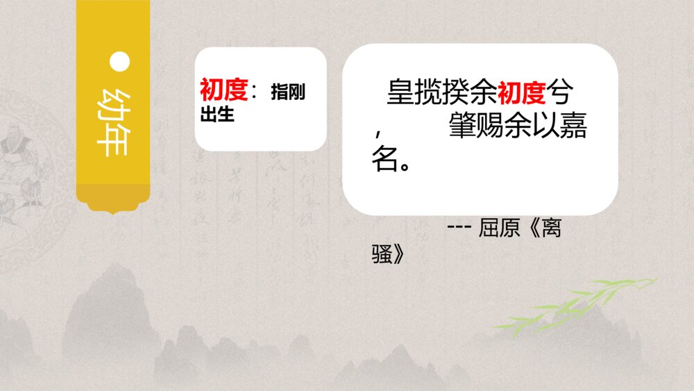六年级语文下册 中国古代年龄称谓 PPT课件7