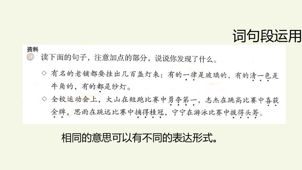 人教(部编版)小学语文六年级下册 语文园地一 民风民俗 PPT课件10