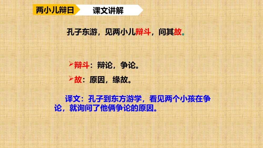 语文六年级下册 第五单元 两小儿辩日 PPT课件6