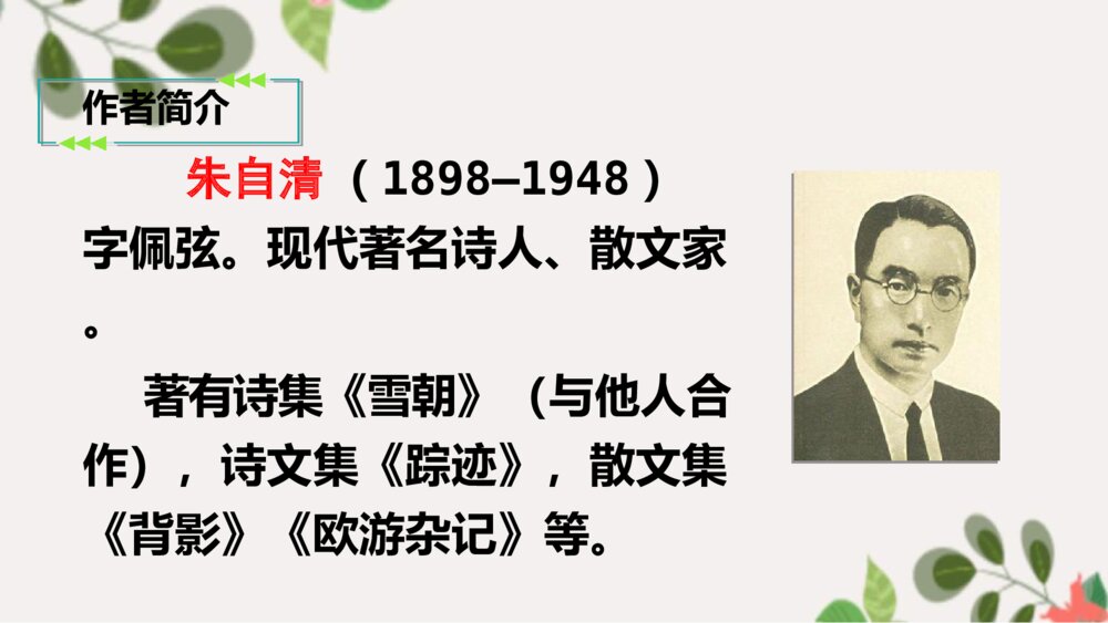 小学六年级语文下册 第八课 匆匆 ppt课件2